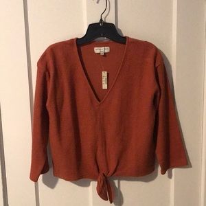 NWT Madewell burnt orange top